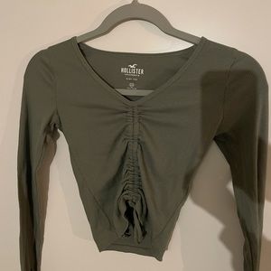 Hollister ribbed long sleeve